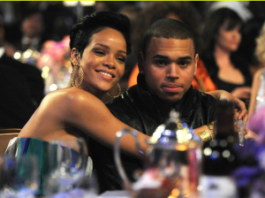 Chris Brown and Rihanna