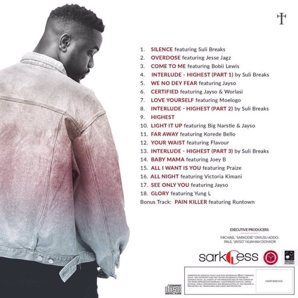 sarkodie highest album tracklist
