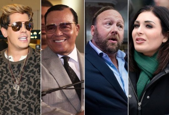 Facebook bans extremists