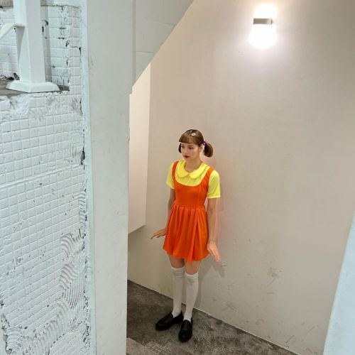 Lisa BlackPink Halloween Squid game dress