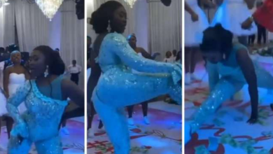 Bride ghana africa dance