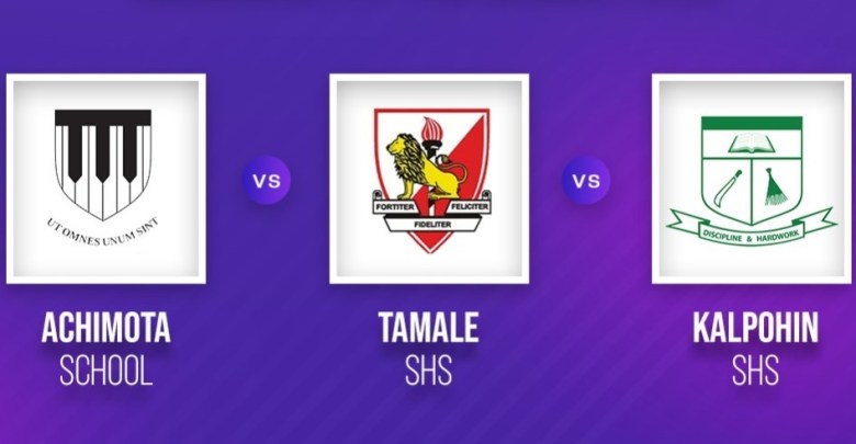 WATCH LIVE Achimota School vs Tamale SHS vs Kalophin SHS