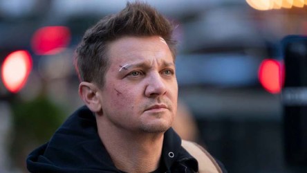 Jeremy Renner movies snow accident photos videos worth relationship